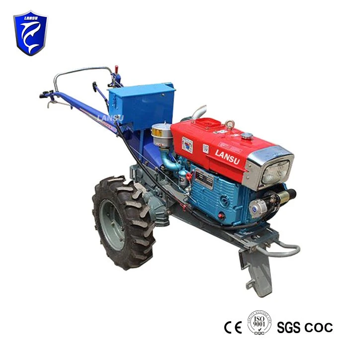 Vận hành dễ dàng Máy kéo đi bộ tiêu thụ nhiên liệu thấp